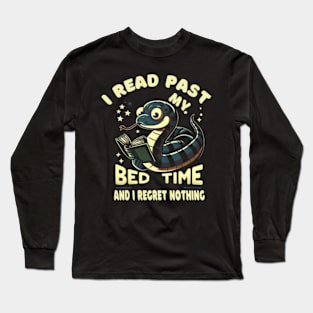 Reptilian Reader's Regret Long Sleeve T-Shirt